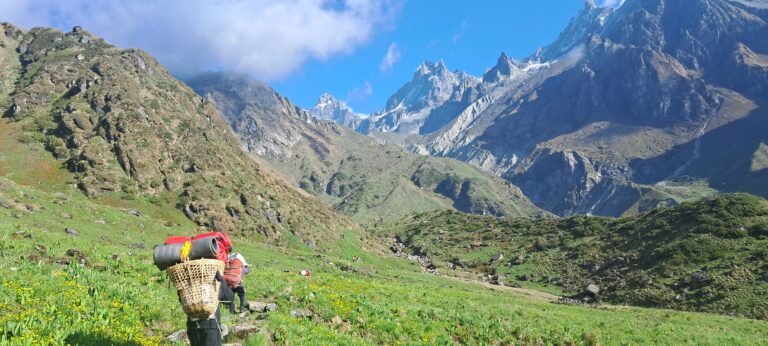 Camping trek to Namun La pass