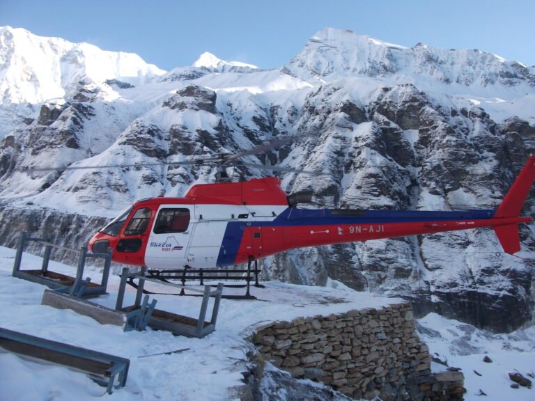 Helicopter tour to Annapurna Base camp explore all the Himalaya