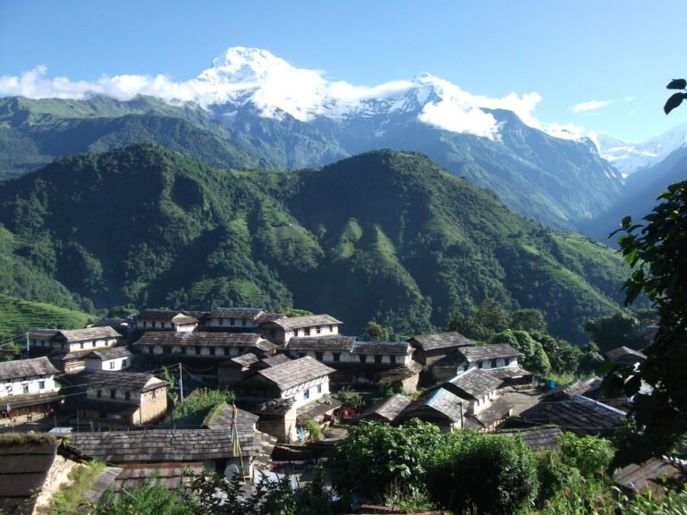 Ghandru Village native land of Gurung ethnic group place to explore the culture, langue and nature from Ghandru.